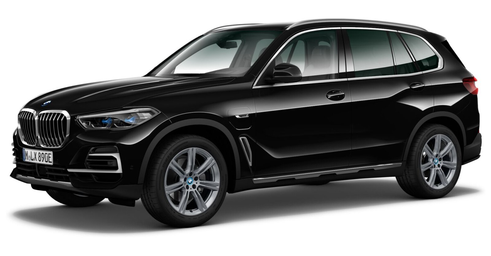 BMW BMW X in Schwarz von vorne