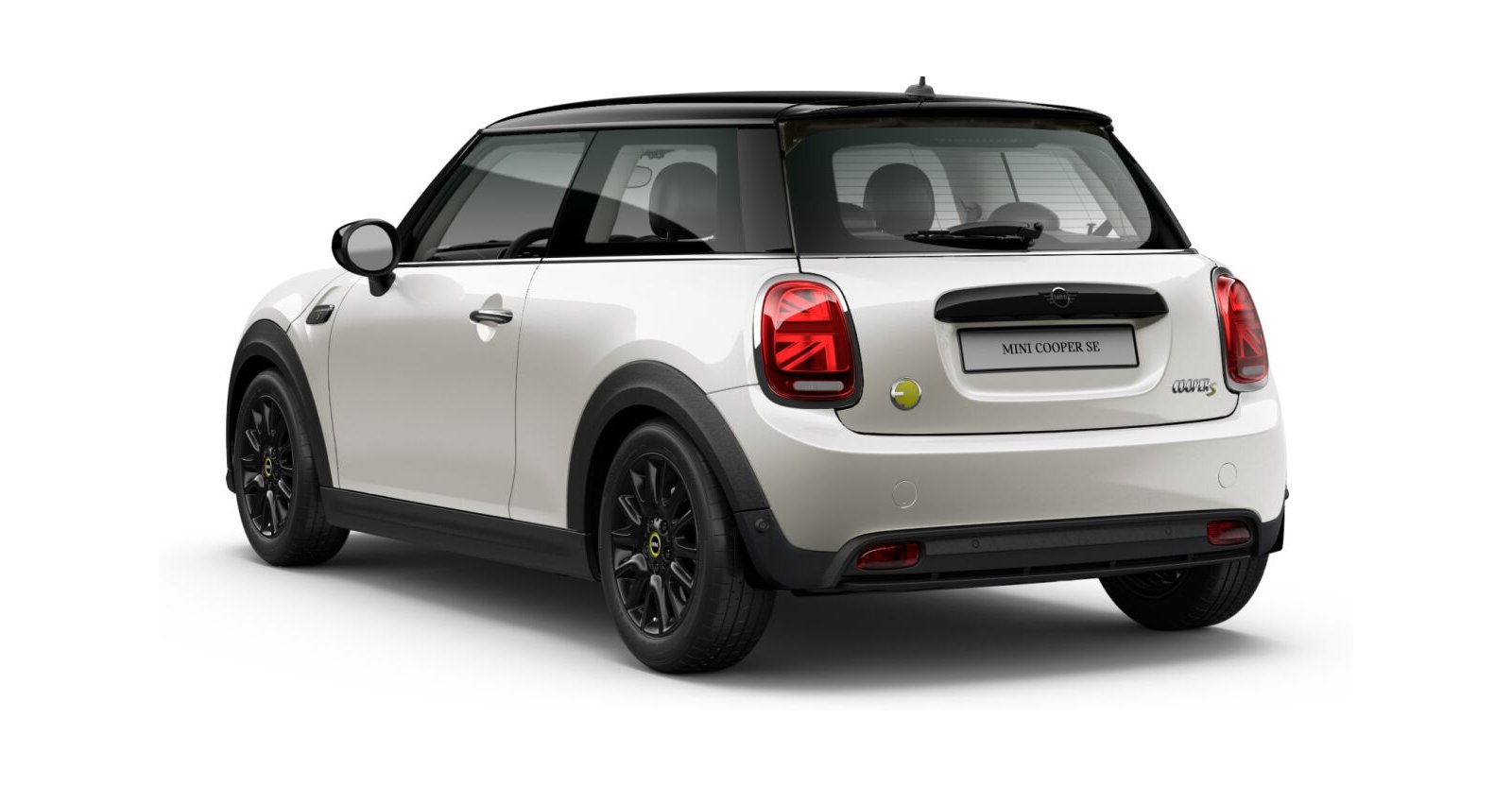 MINI MINI 3-Türer in Weiß von hinten