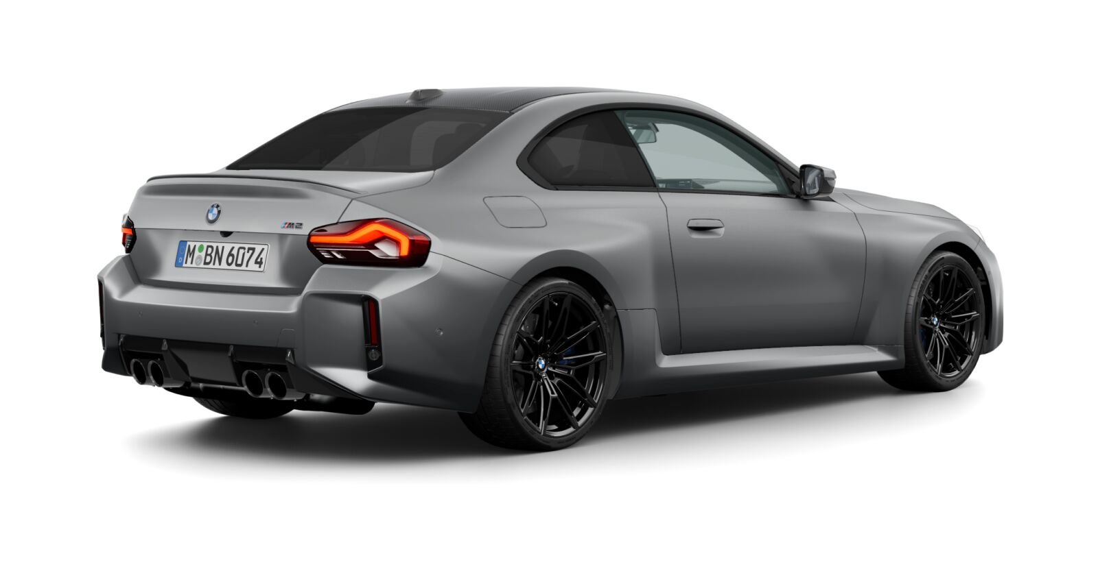 BMW BMW M in Grau von hinten BMW BMW M in Grau von hinten