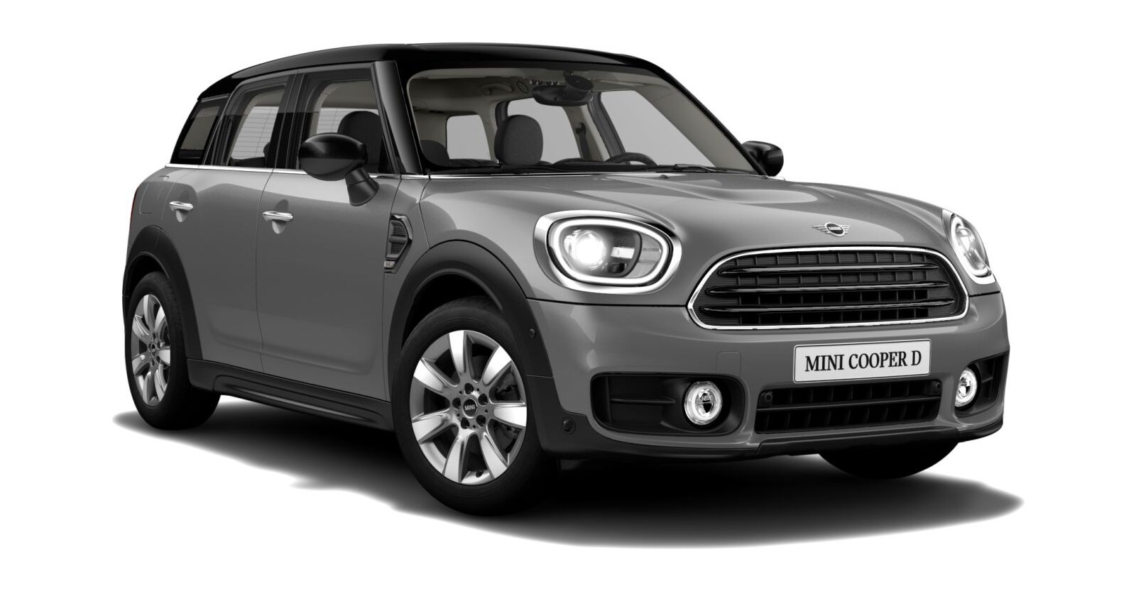 MINI MINI Countryman in Grau von vorne