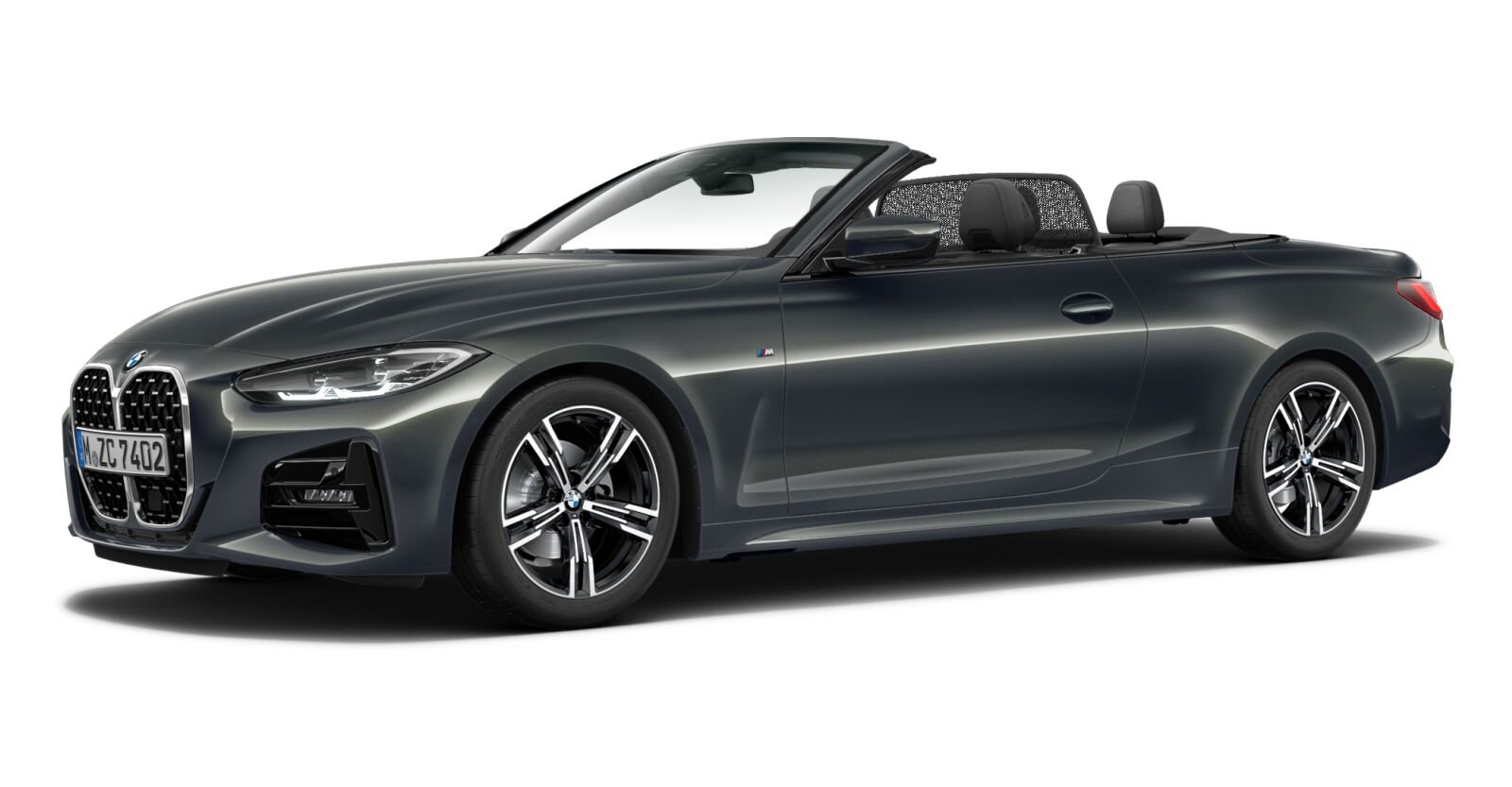 BMW BMW 4er in Grau von vorne