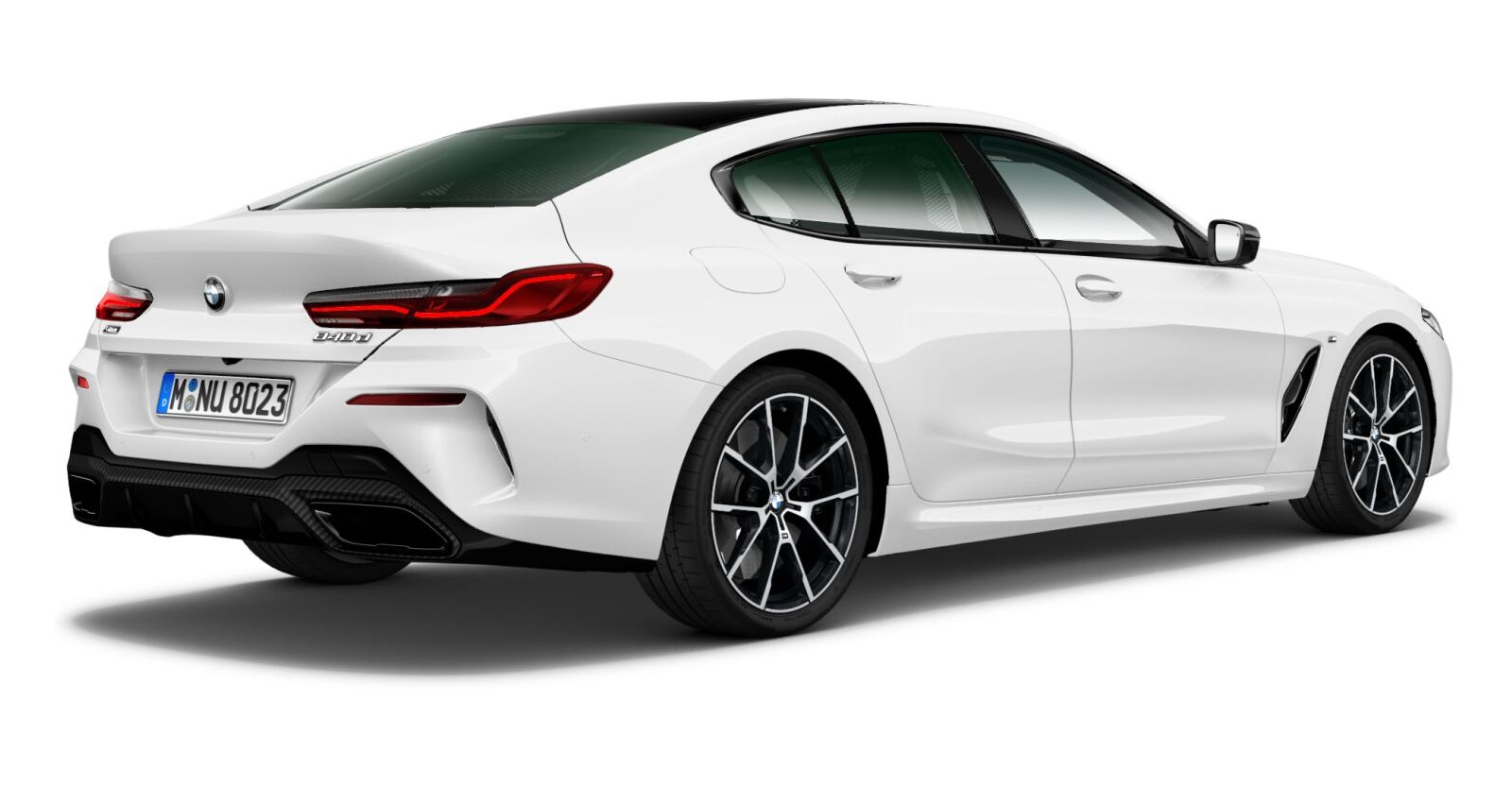 BMW BMW 8er in Individual von hinten