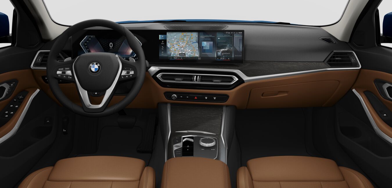 BMW BMW 3er im Innenraum von vorne BMW BMW 3er im Innenraum von vorne