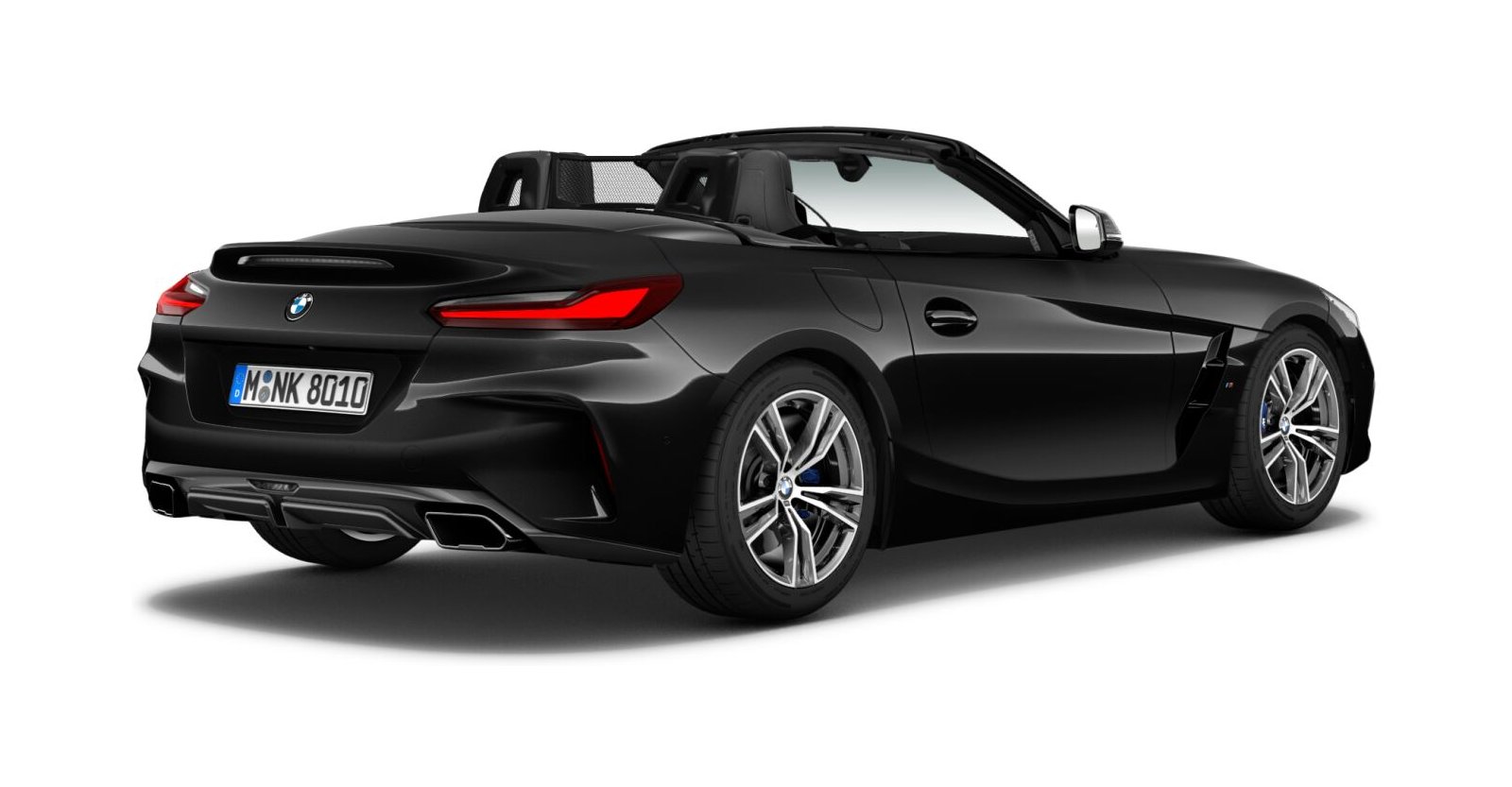 BMW BMW Z in Schwarz von hinten BMW BMW Z in Schwarz von hinten
