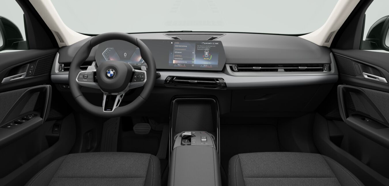 BMW BMW X im Innenraum von vorne