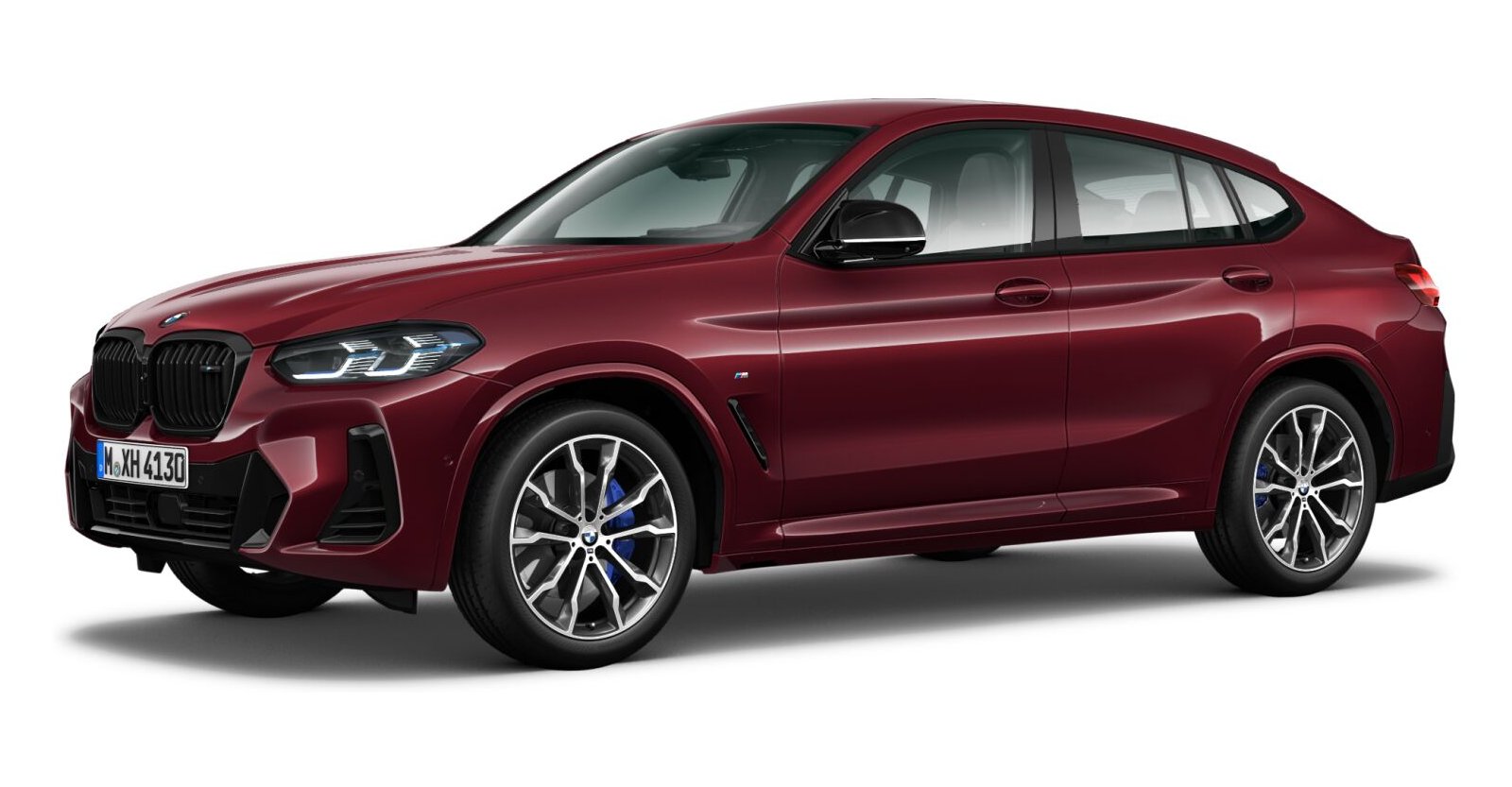 BMW BMW X in Rot von vorne BMW BMW X in Rot von vorne