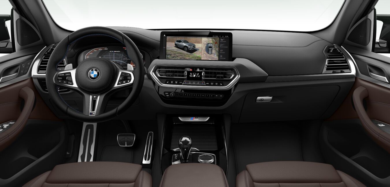 BMW BMW X im Innenraum von vorne