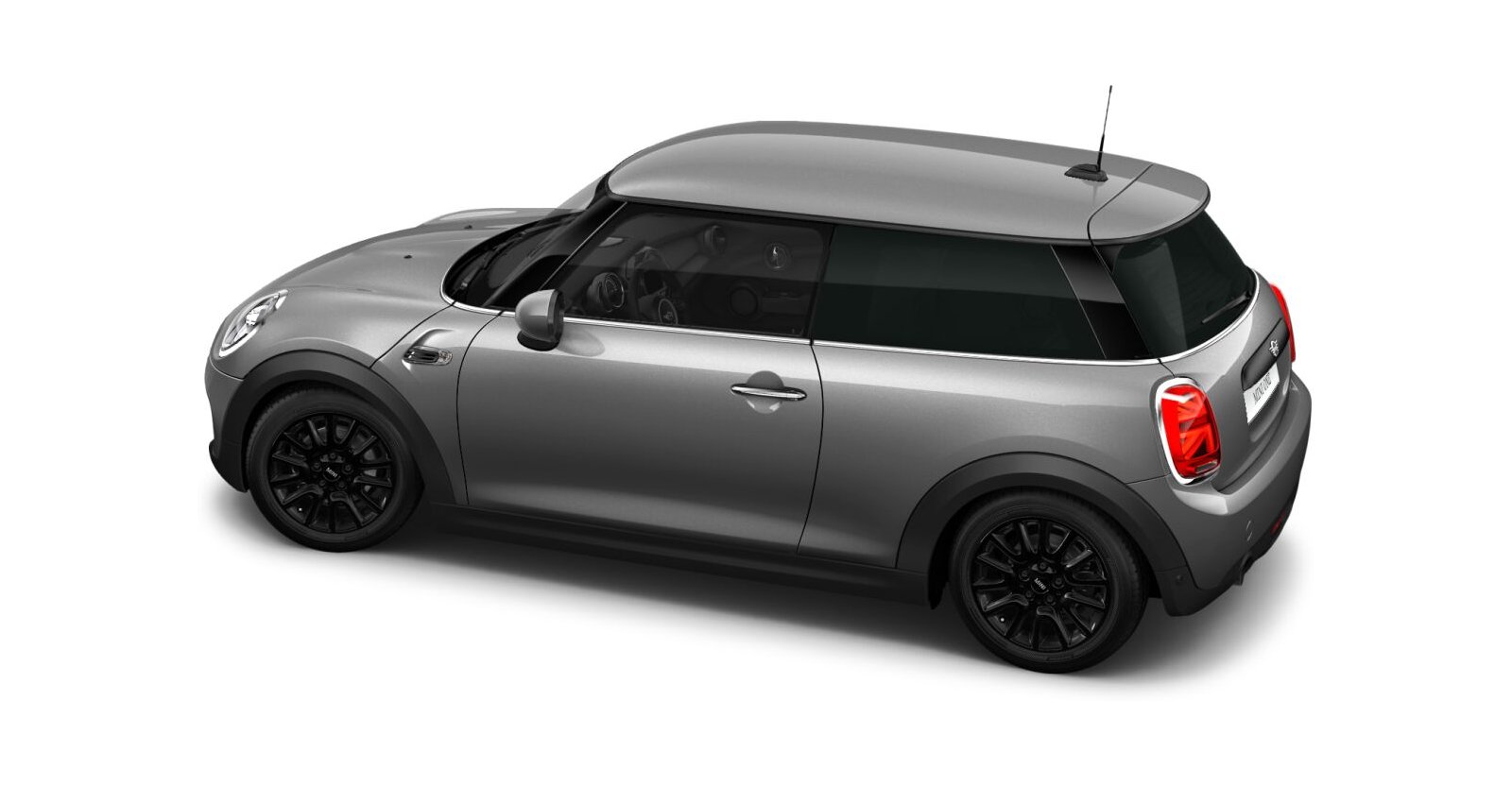 MINI MINI 3-Türer in Grau von hinten