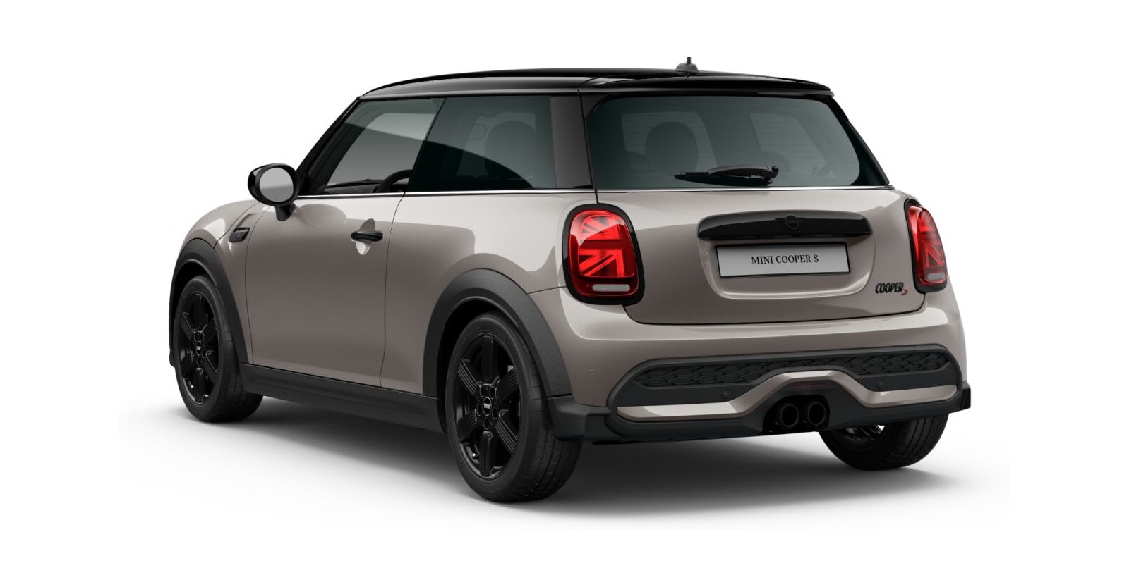 MINI MINI 3-Türer in Grau von hinten
