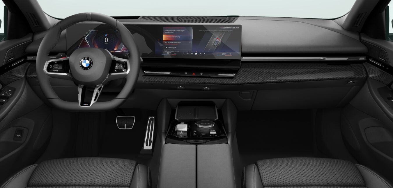 BMW BMW 5er im Innenraum von vorne