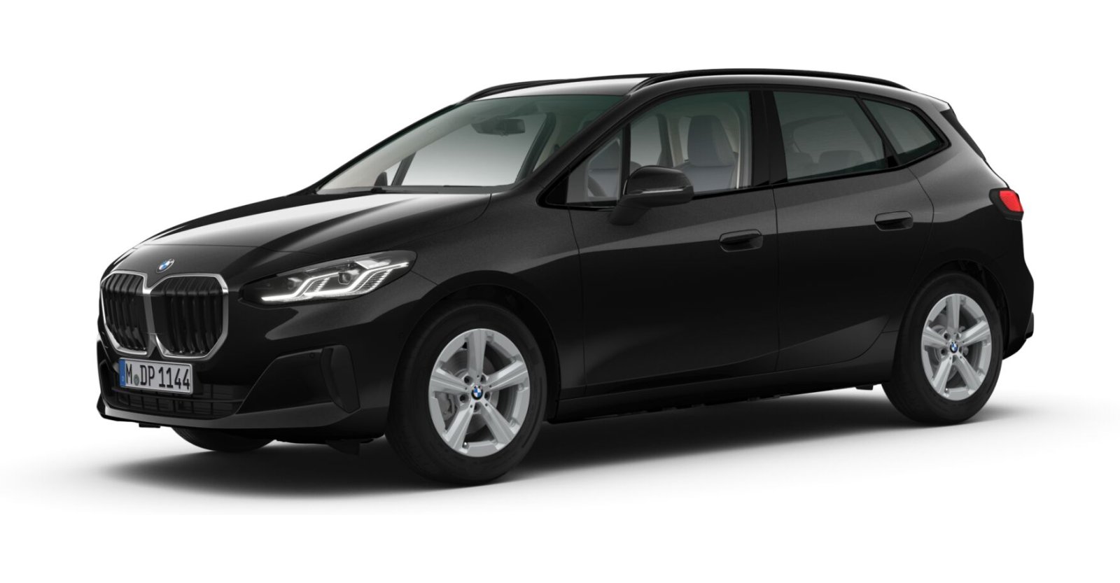 BMW BMW 2er in Schwarz von vorne