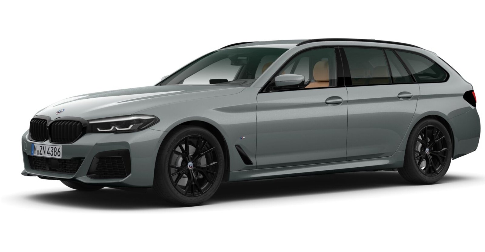 BMW BMW 5er in Grau von vorne BMW BMW 5er in Grau von vorne