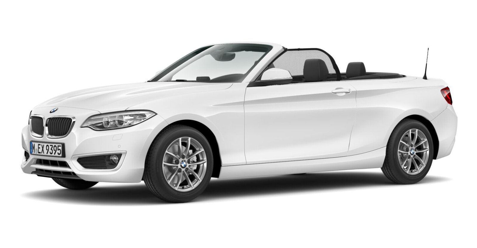 BMW BMW 2er in Weiß von vorne BMW BMW 2er in Weiß von vorne