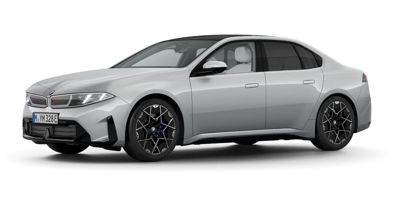 BMW i3 50 xDrive in Grau von vorne
