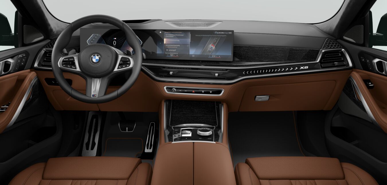 BMW BMW X im Innenraum von vorne