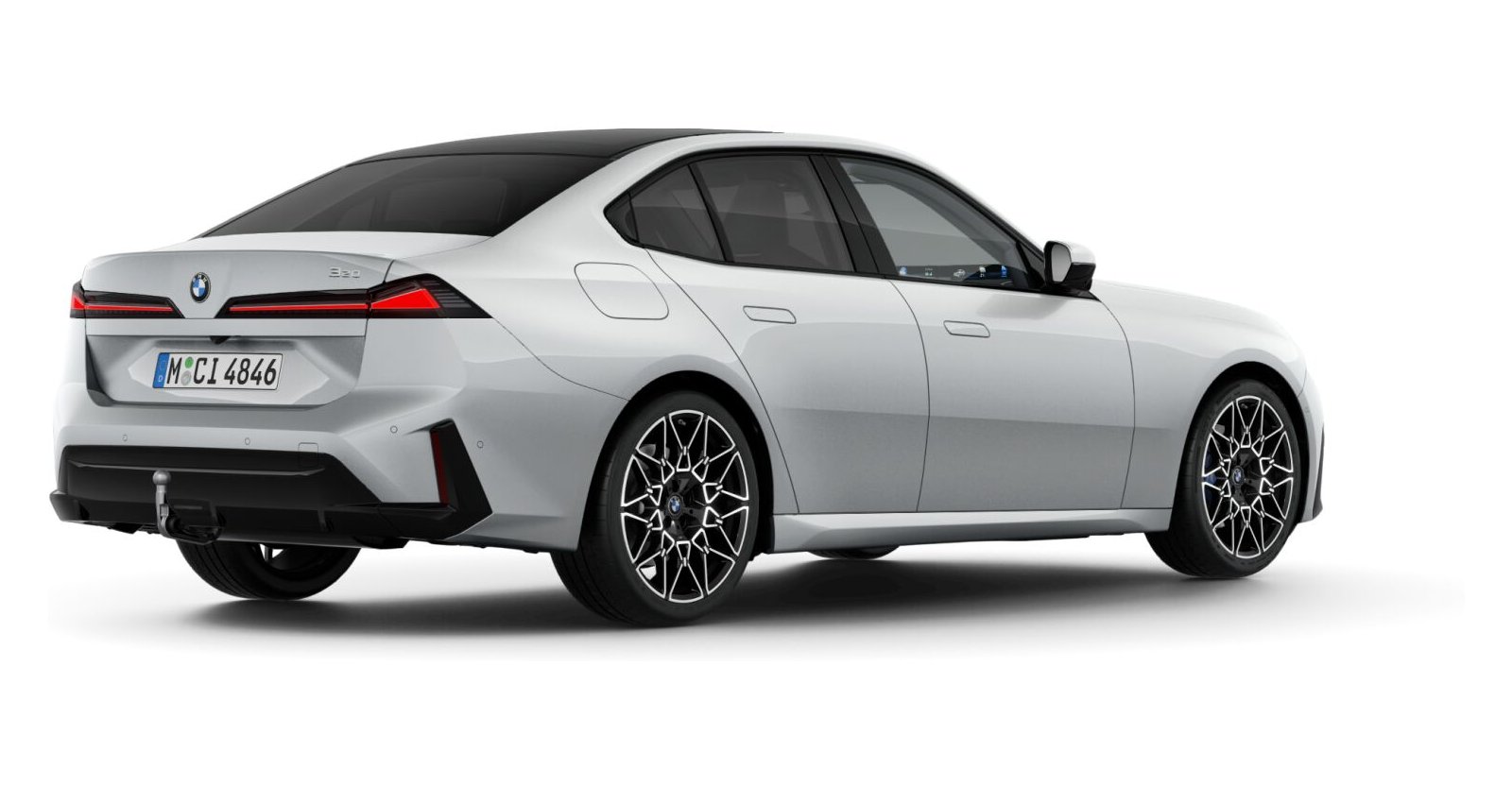BMW BMW 3er in Grau von hinten