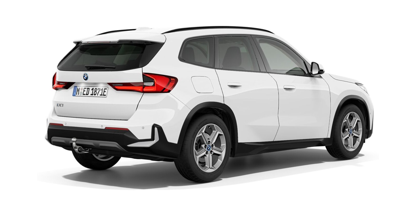 BMW BMW I in Weiß von hinten
