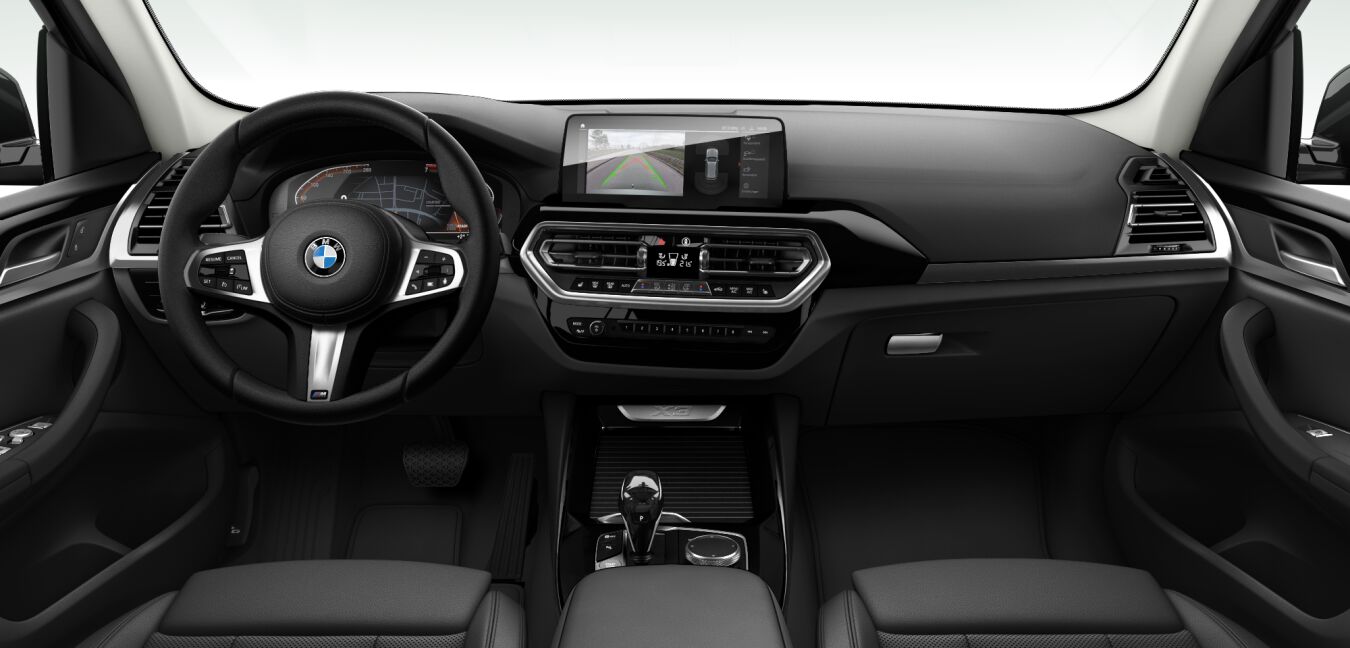 BMW BMW X im Innenraum von vorne