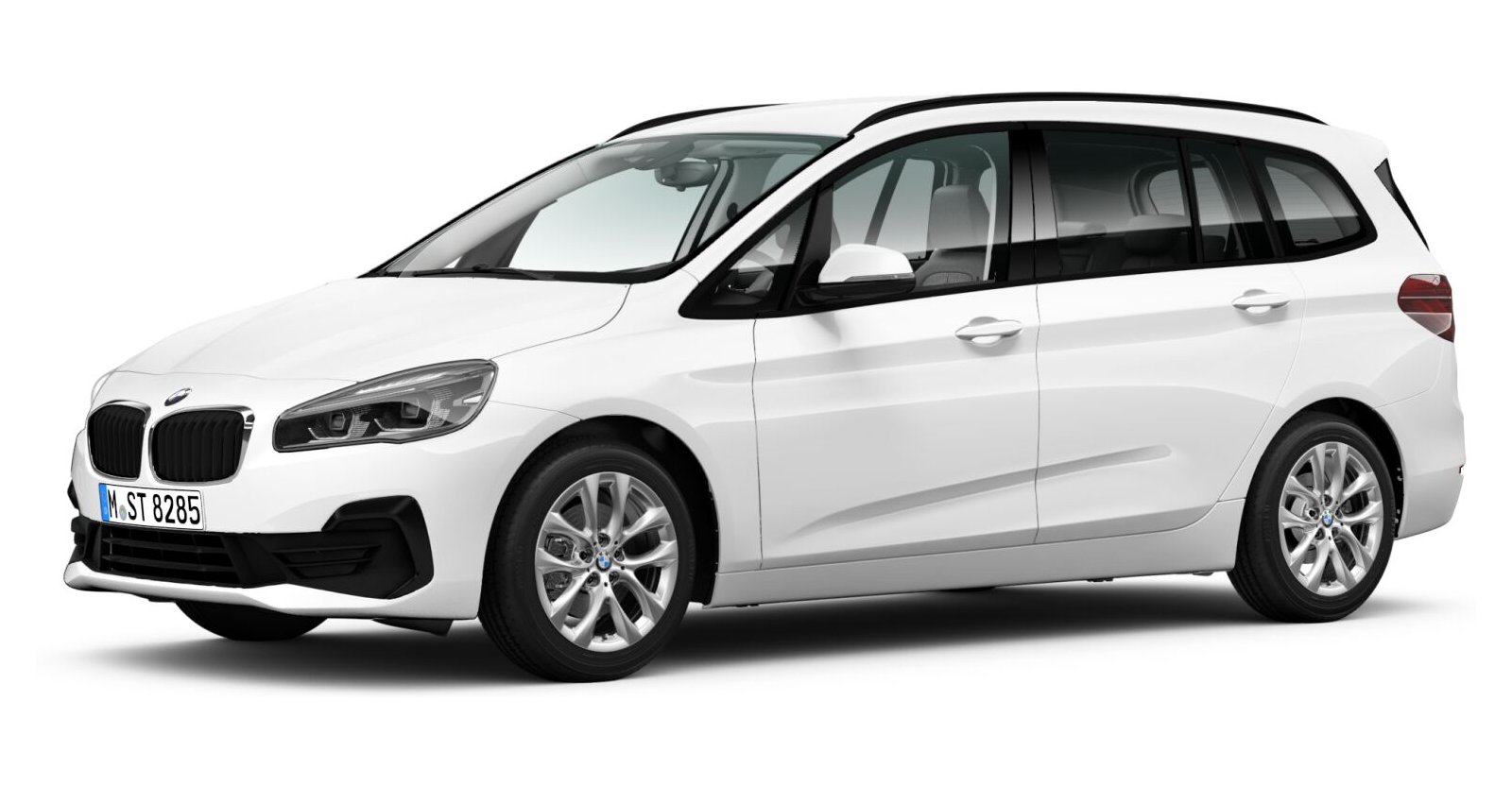 BMW BMW 2er in Weiß von vorne BMW BMW 2er in Weiß von vorne