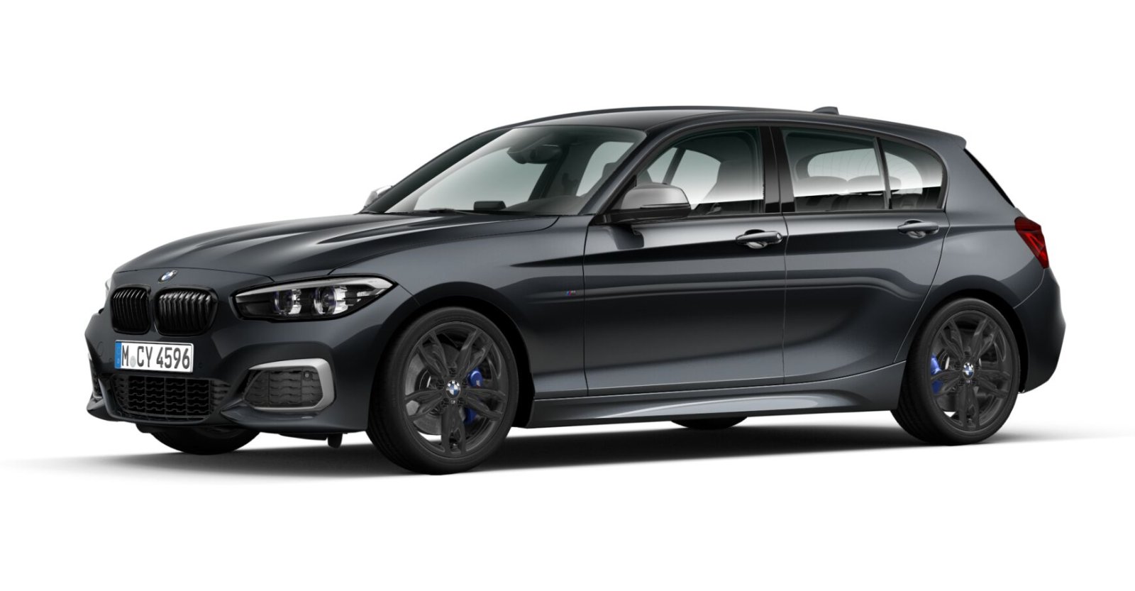 BMW BMW 1er in Grau von vorne