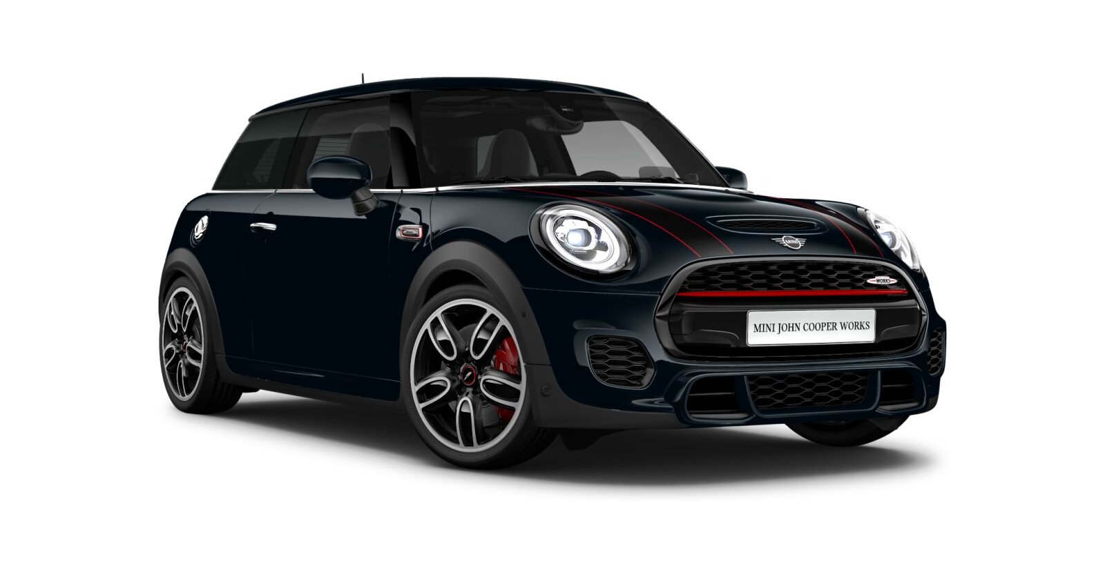 MINI MINI 3-Türer in Schwarz von vorne