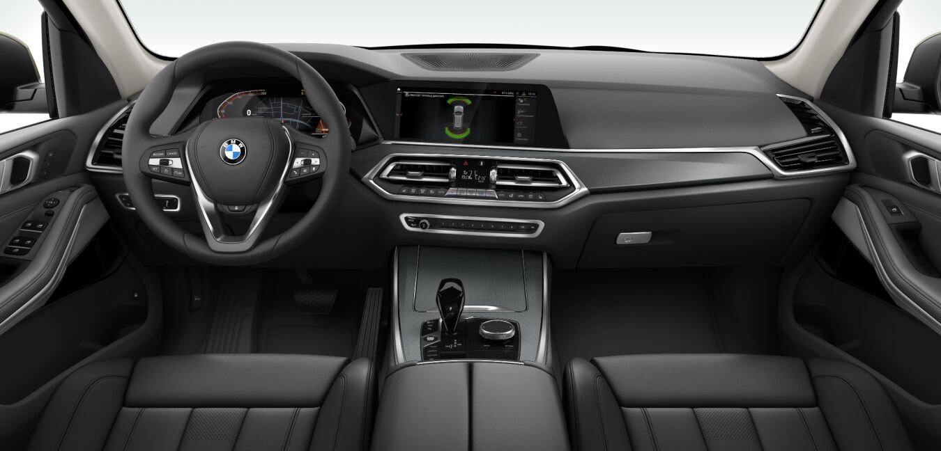 BMW BMW X im Innenraum von vorne