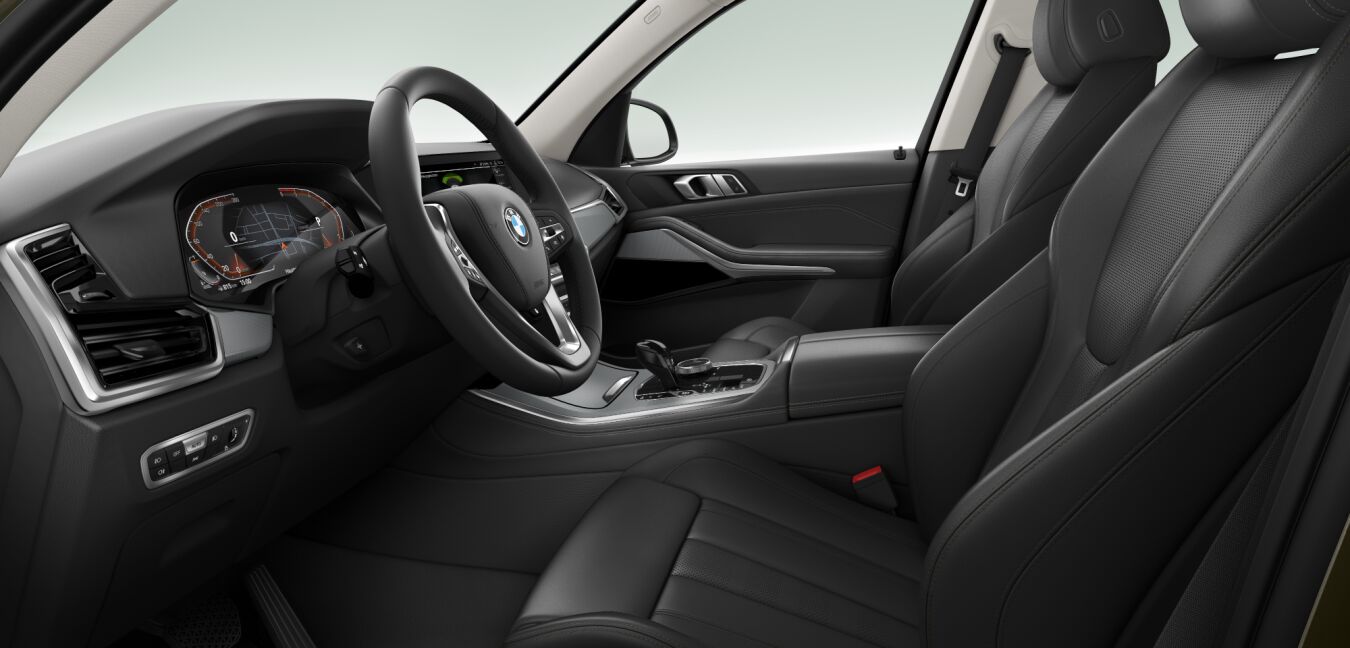 BMW BMW X im Innenraum seitlich