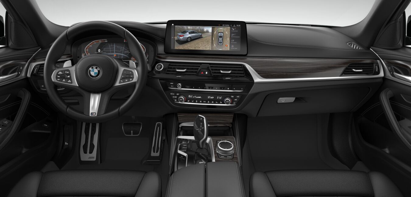 BMW BMW 5er im Innenraum von vorne BMW BMW 5er im Innenraum von vorne