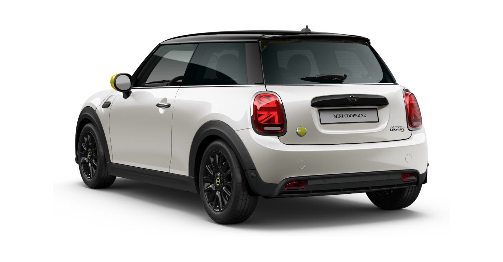MINI MINI 3-Türer in Weiß von hinten MINI MINI 3-Türer in Weiß von hinten