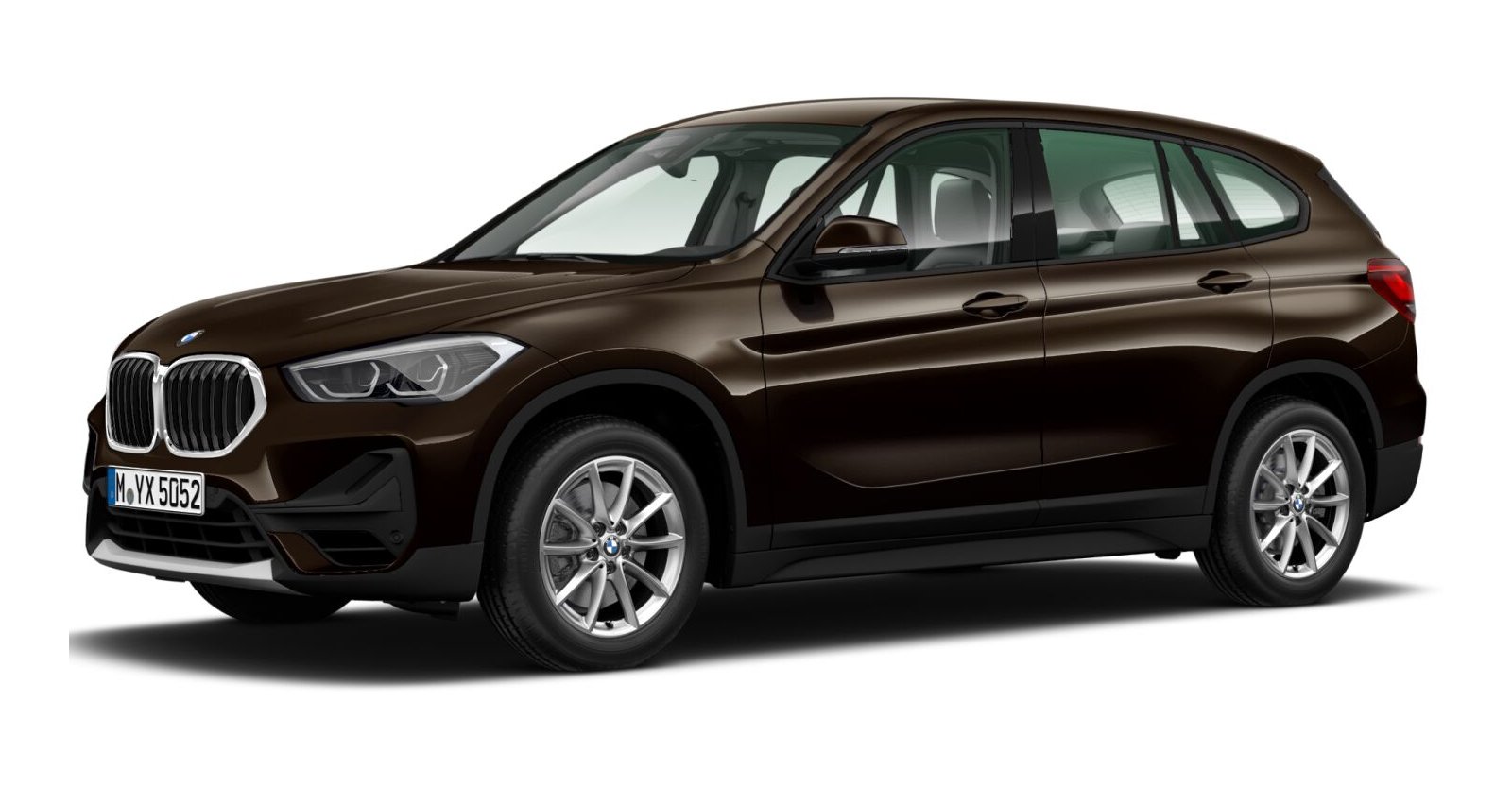 BMW BMW X in Braun von vorne BMW BMW X in Braun von vorne