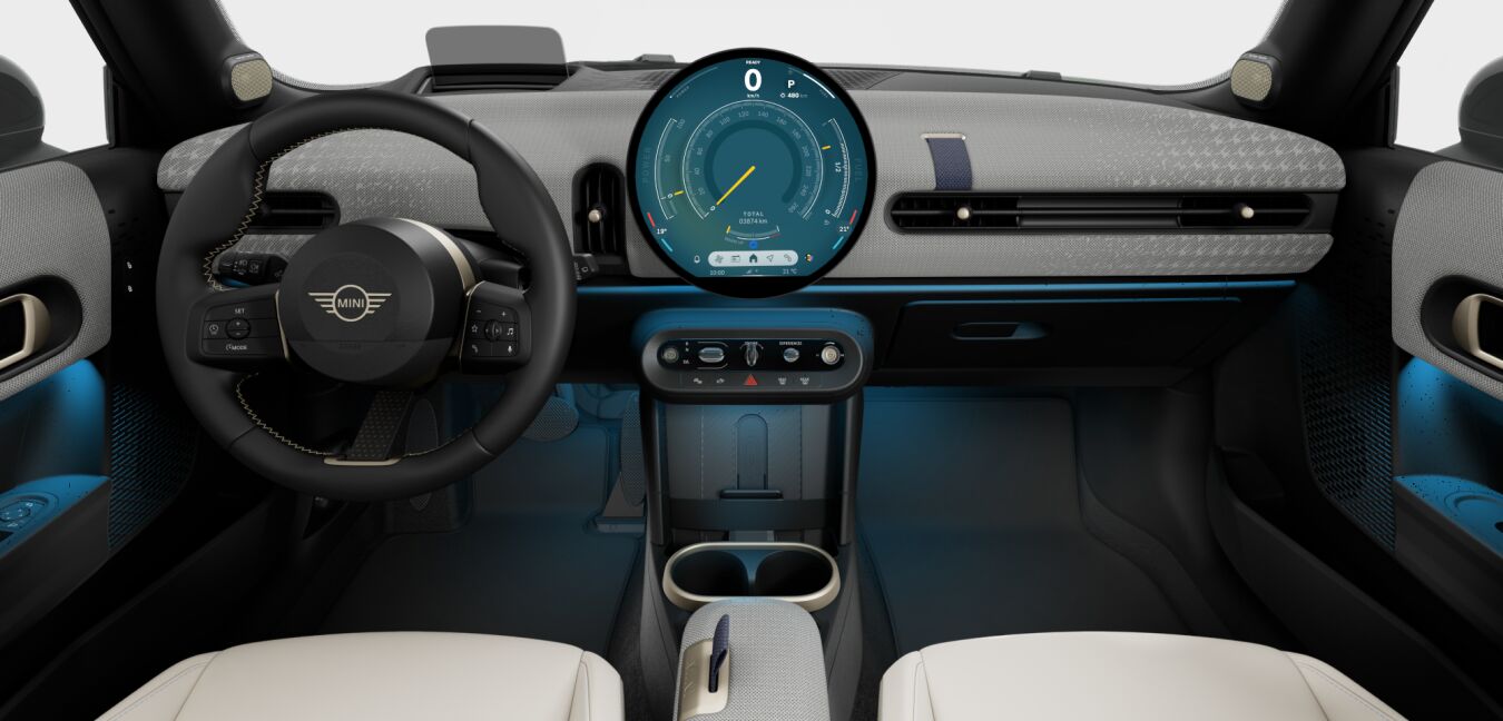 MINI MINI 3-Türer im Innenraum von vorne