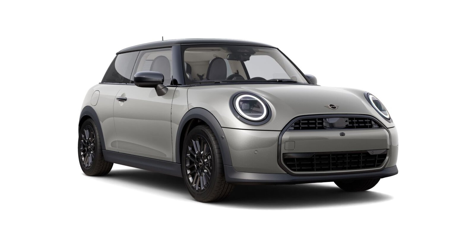 MINI Cooper C in Silber von vorne