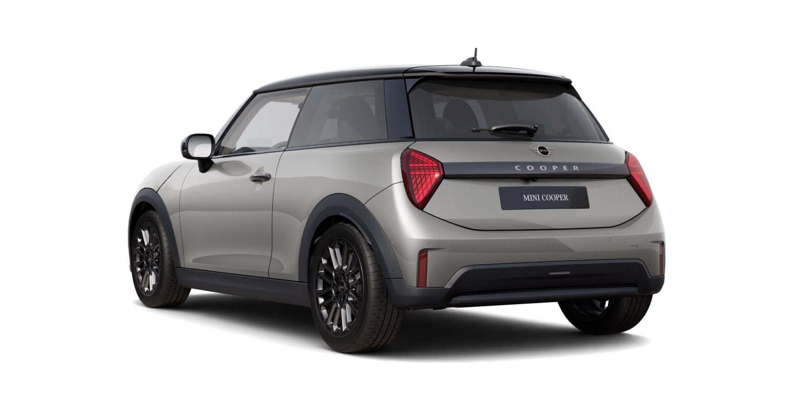MINI MINI 3-Türer in Silber von hinten