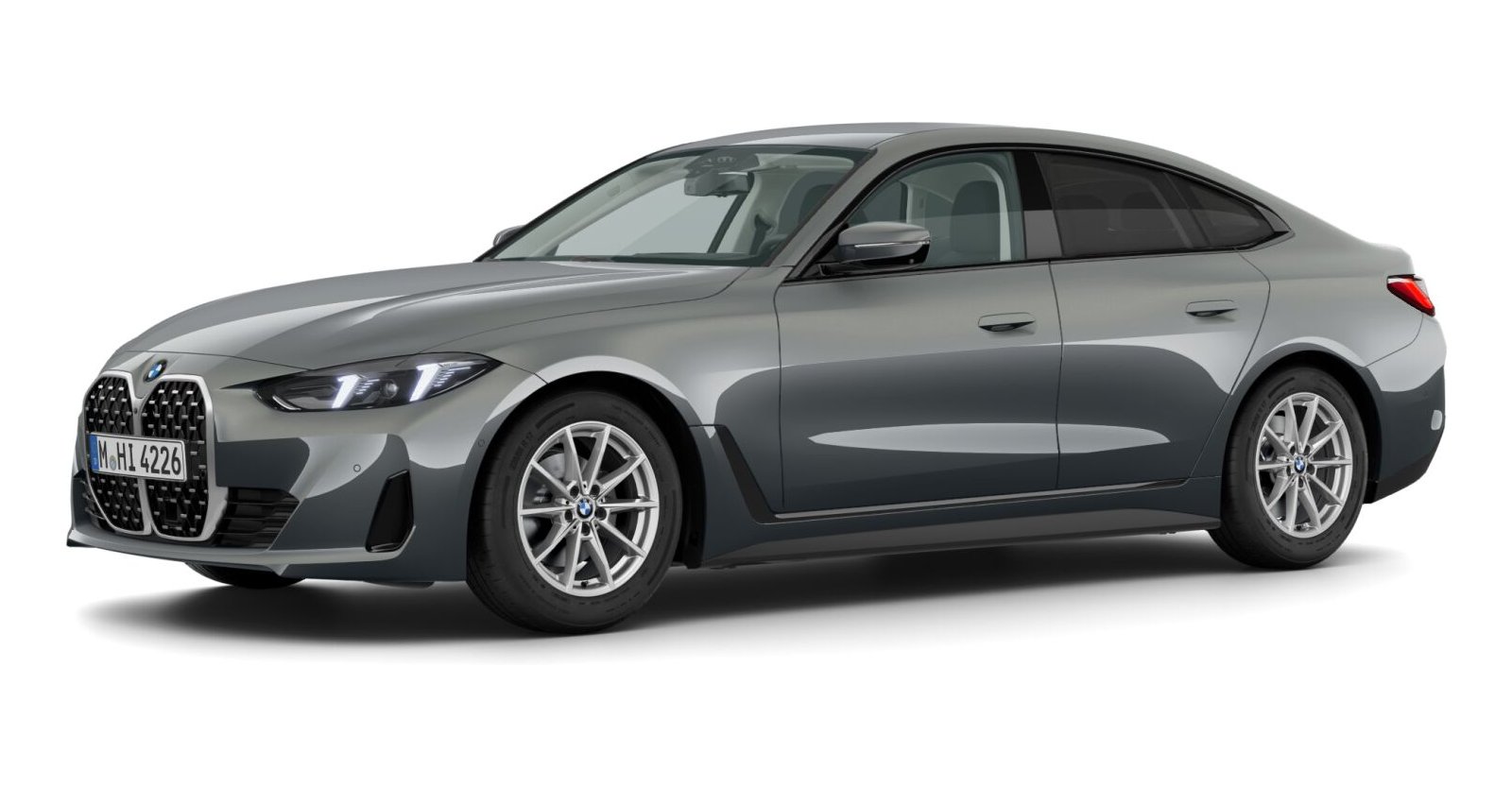 BMW BMW 4er in Grau von vorne