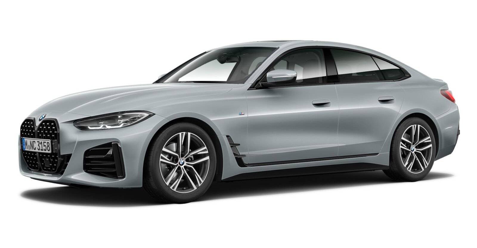 BMW BMW 4er in Grau von vorne BMW BMW 4er in Grau von vorne