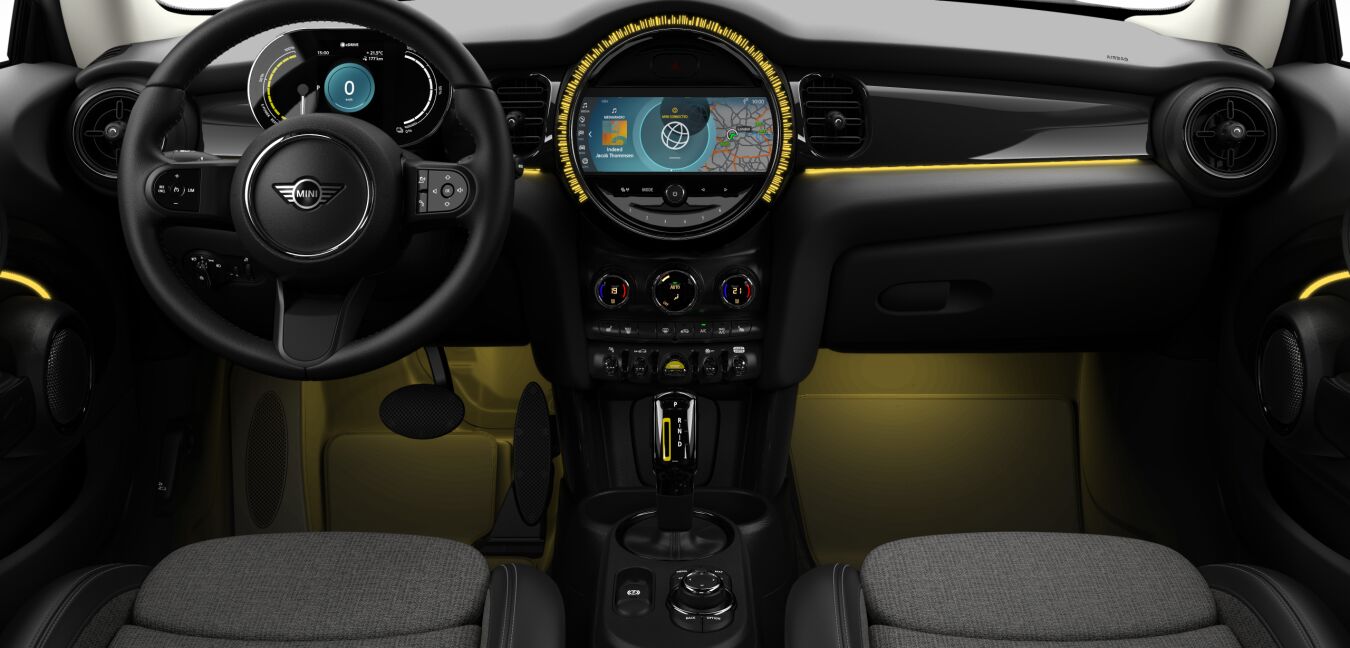 MINI MINI 3-Türer im Innenraum von vorne