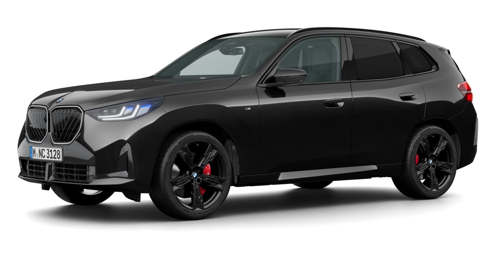 BMW BMW X in Schwarz von vorne