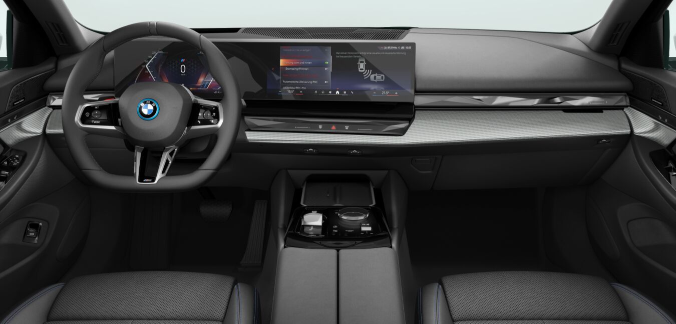 BMW BMW I im Innenraum von vorne