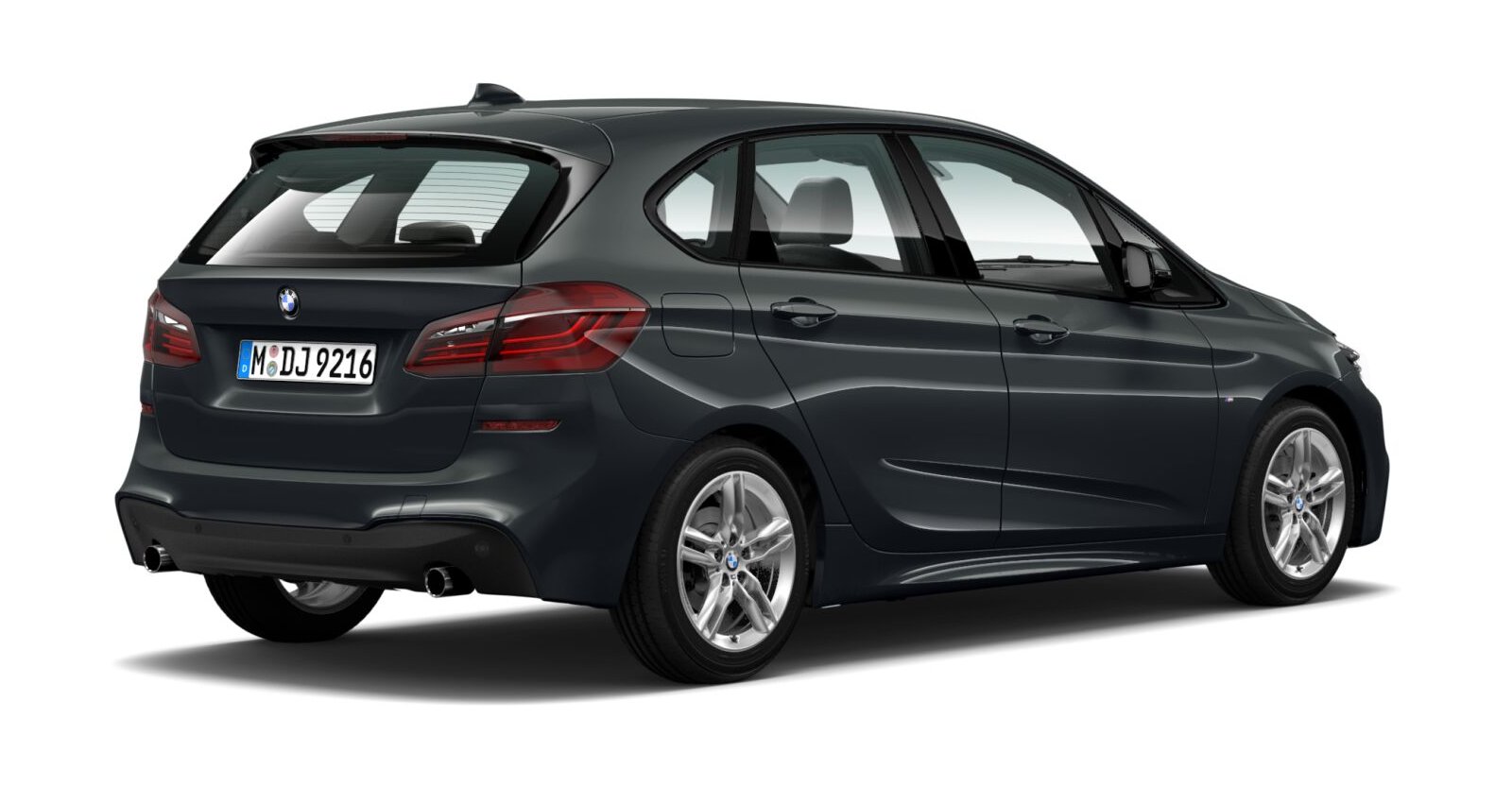 BMW BMW 2er in Grau von hinten BMW BMW 2er in Grau von hinten