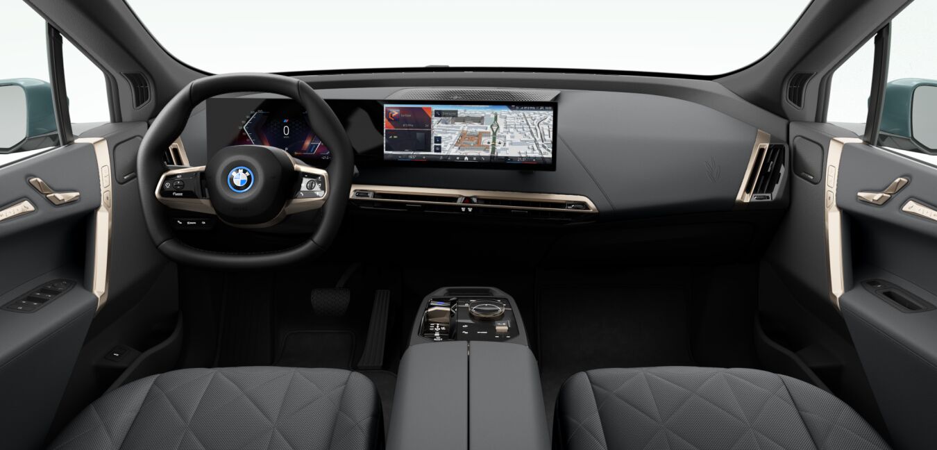 BMW BMW I im Innenraum von vorne