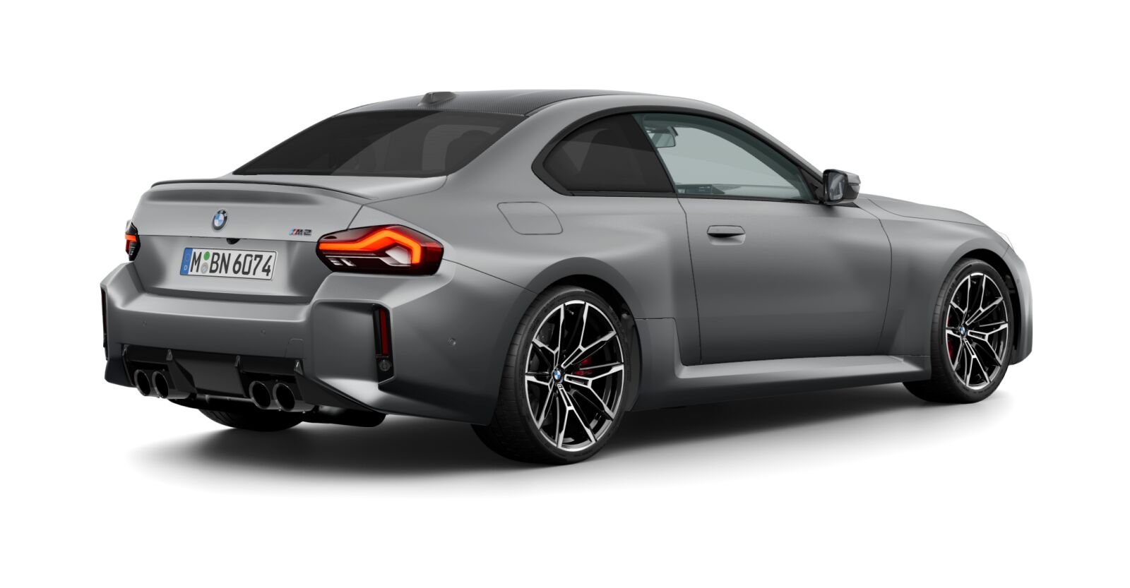 BMW BMW M in Grau von hinten