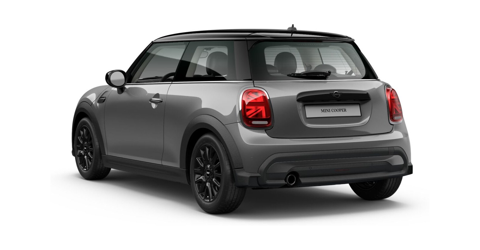 MINI MINI 3-Türer in Grau von hinten