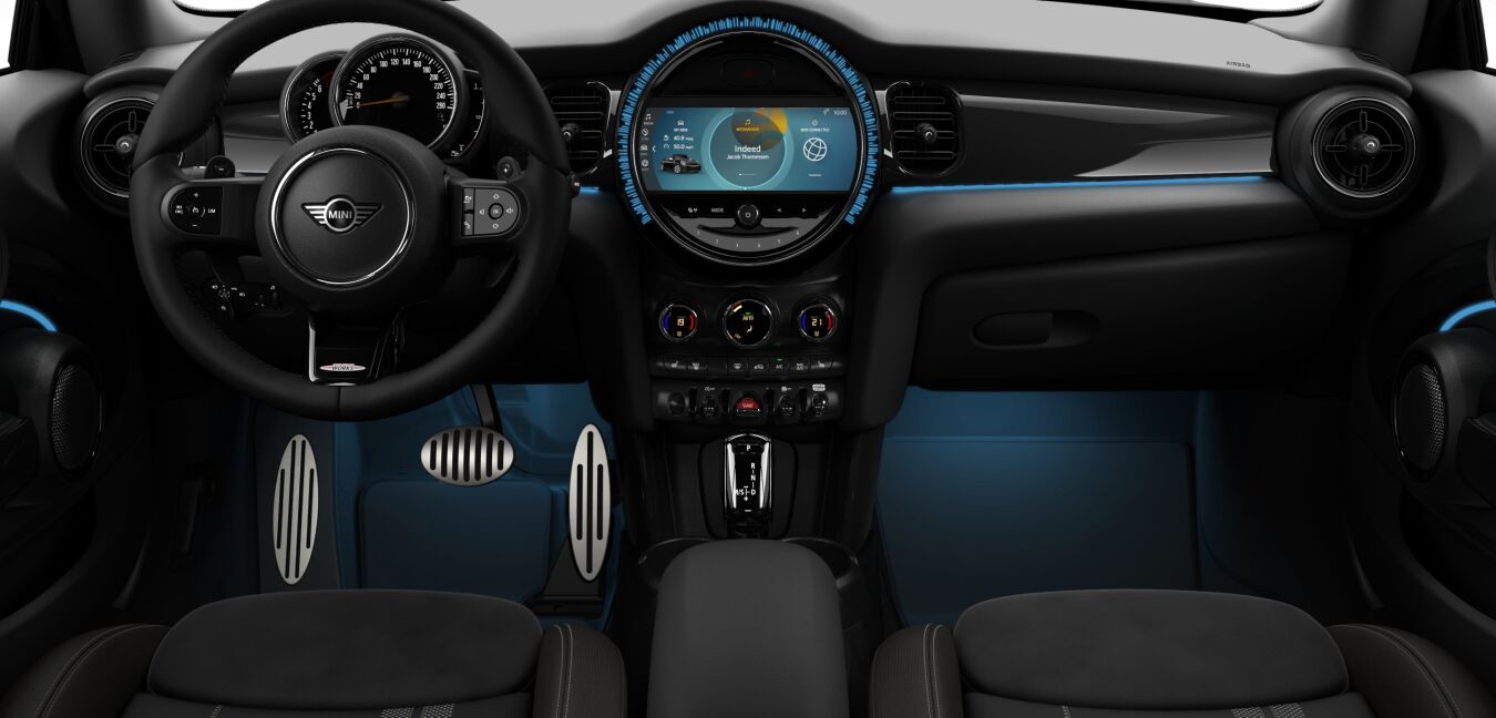 MINI MINI Cabrio im Innenraum von vorne