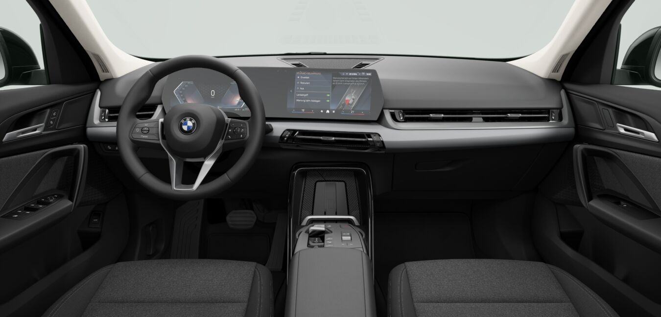 BMW BMW X im Innenraum von vorne