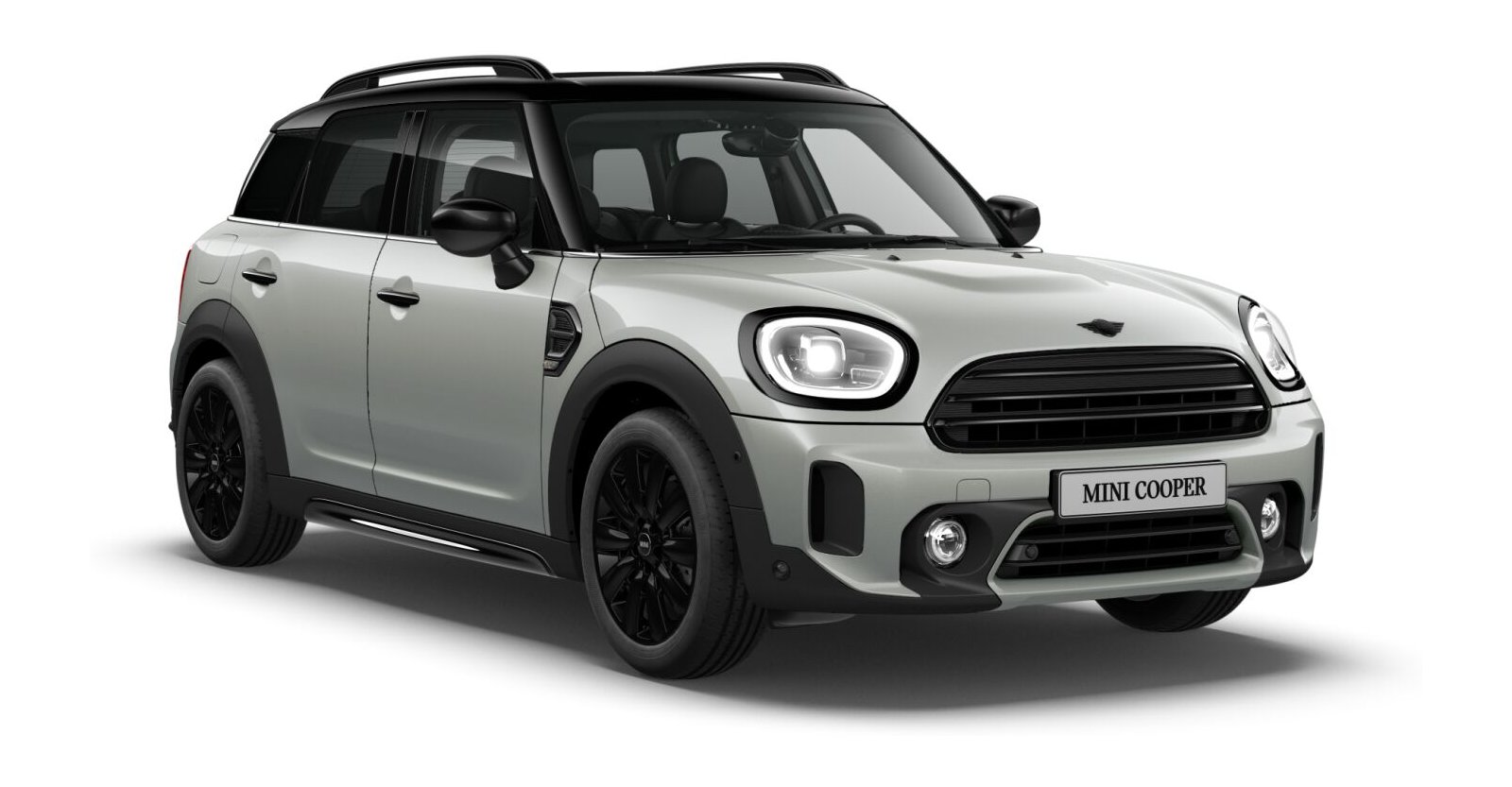 MINI MINI Countryman in Silber von vorne MINI MINI Countryman in Silber von vorne