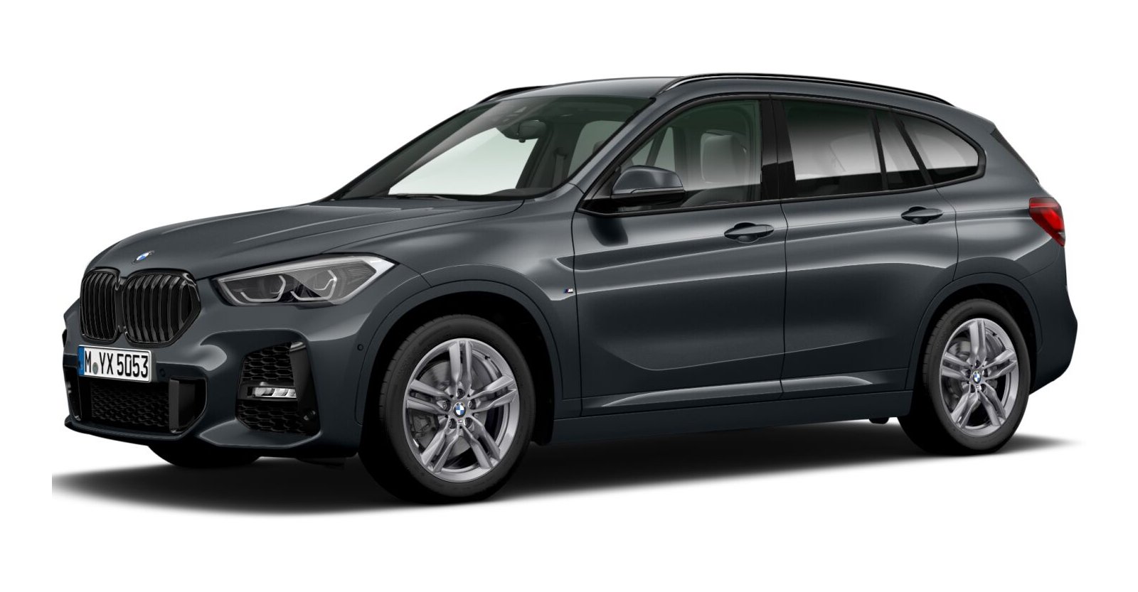 BMW BMW X in Grau von vorne