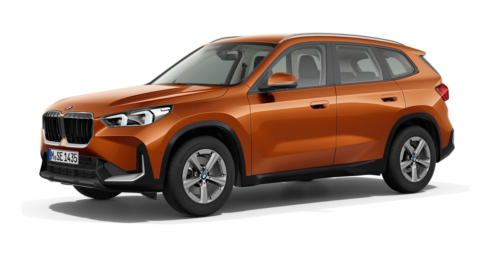 BMW BMW X in Orange von vorne BMW BMW X in Orange von vorne