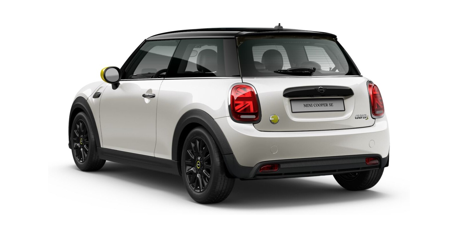 MINI MINI 3-Türer in Weiß von hinten MINI MINI 3-Türer in Weiß von hinten