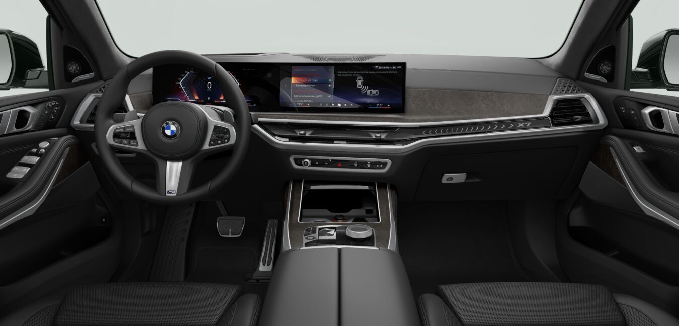 BMW BMW X im Innenraum von vorne