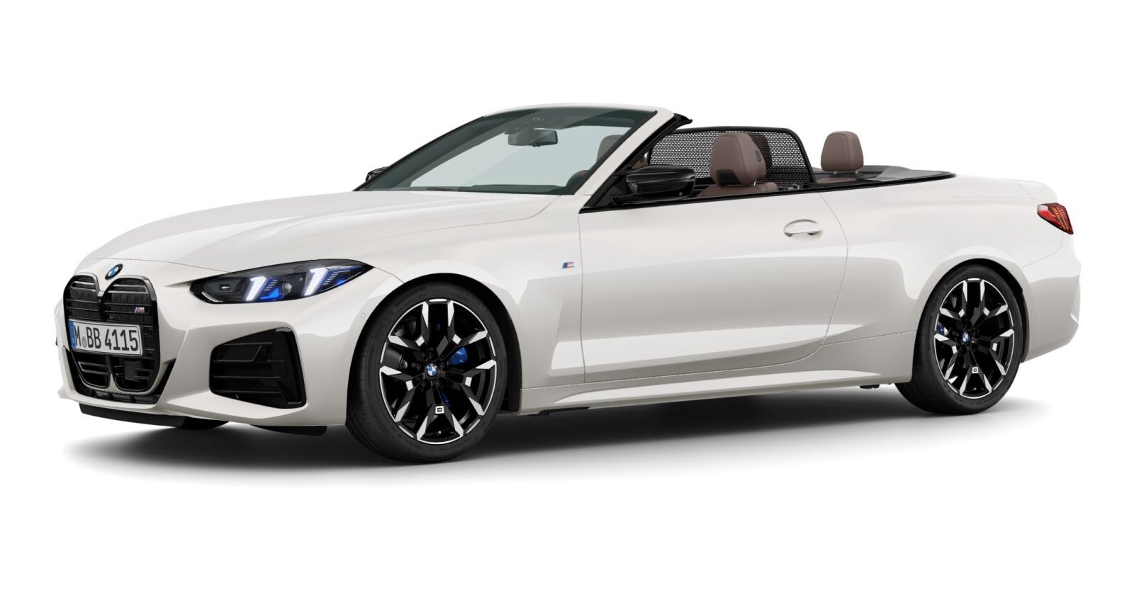 BMW BMW 4er in Weiß von vorne